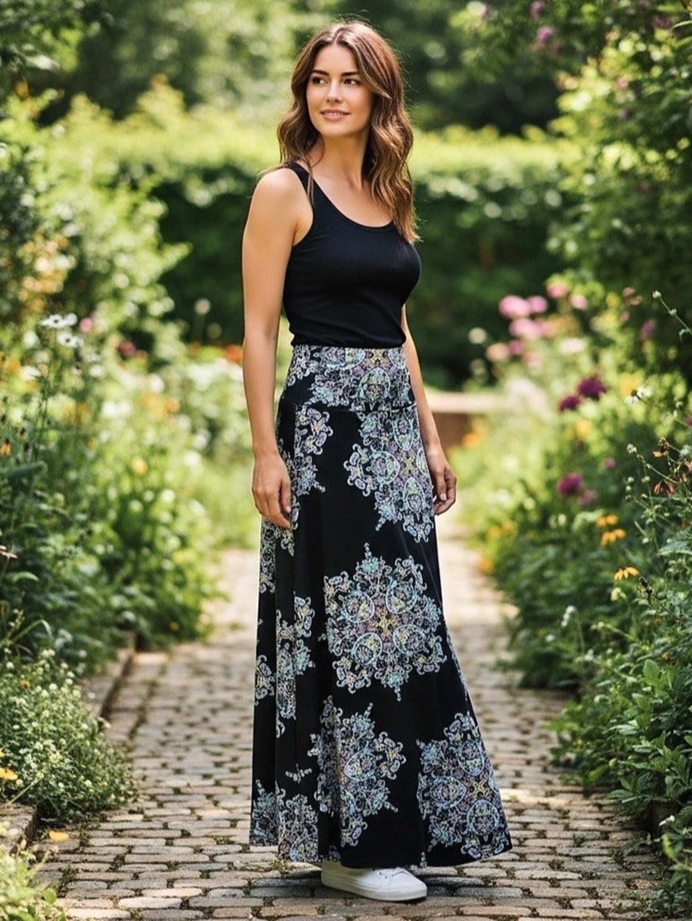Lularoe Paisley Maxi Skirt XL Like New